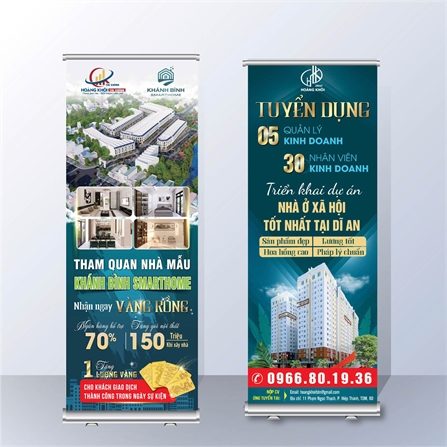 In standee bất động sản