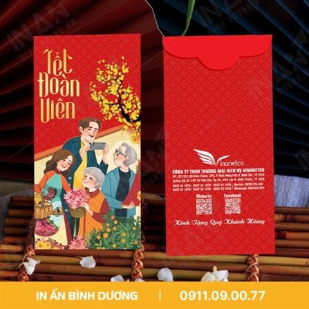 In Bao Lì Xì Tết 2026 Tại Bình Dương – Gửi Trọn Lộc Xuân