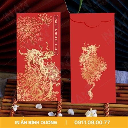 In Bao Lì Xì Tết 2026 Tại Bình Dương – In Đẹp, Giá Rẻ, Giao Nhanh