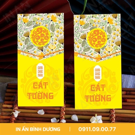 In Bao Lì Xì Tết 2026 Tại Bình Dương – Giải Pháp Quảng Bá Thương Hiệu