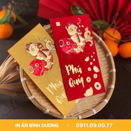 In Bao Lì Xì Tết 2026 Tại Bình Dương – Đẹp, Nhanh, Giá Tận Xưởng