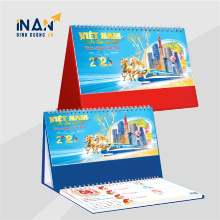Lịch Tết Để bàn 2026 – Việt Nam Vươn Tầm Cao Mới