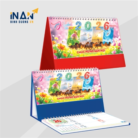Lịch Tết Để bàn 2026 – Những Khoảnh Khắc Đẹp