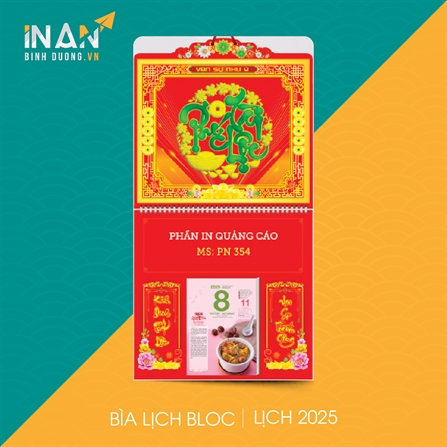 Bìa Lịch Bloc 2025 - 006