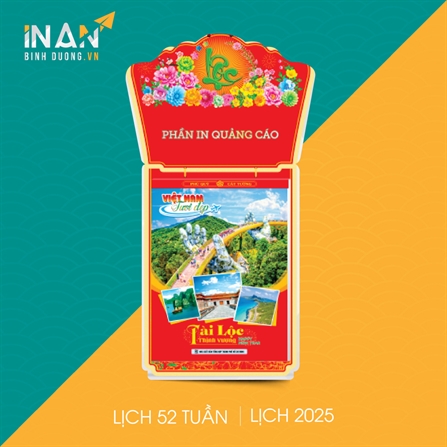 Lịch Treo Tường 52 Tuần – 001