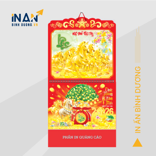Mẫu lịch 13 tờ
