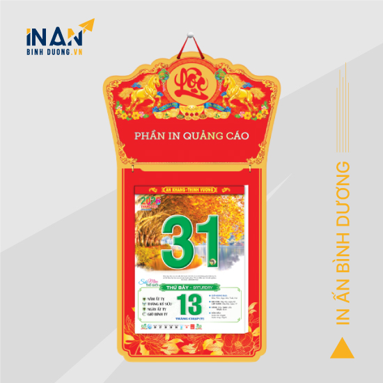 Mẫu lịch bloc 25x35