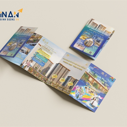 In Tờ Rơi Gấp Chuyên Nghiệp - Dự Án Tờ Rơi Bất Động Sản Cao Cấp | In Ấn Bình Dương
